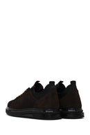 Erkek Kahverengi Bağcıklı Süet Deri Sneaker | Derimod Erkek Kahverengi Bağcıklı Süet Deri Sneaker | Derimod