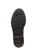 Geox Women's Mink Taupe Lace-Up Suede Leather Combat Boots | Derimod Geox Women's Mink Taupe Lace-Up Suede Leather Combat Boots | Derimod