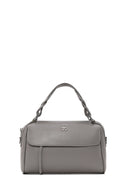 Woman Gray Long-Strap Shoulder Bag | Derimod Woman Gray Long-Strap Shoulder Bag | Derimod