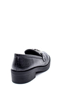 Kadın Kroko Desenli Loafer | Derimod Kadın Kroko Desenli Loafer | Derimod