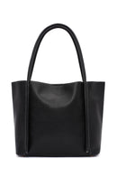 Women's Black Patterned Shoulder Bag | Derimod Women's Black Patterned Shoulder Bag | Derimod