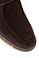 Male Brown Lace-up Suede Casual Shoes | Derimod Male Brown Lace-up Suede Casual Shoes | Derimod