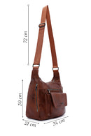 Kadın Taba Uzun Askılı Çapraz Çanta | Derimod Kadın Taba Uzun Askılı Çapraz Çanta | Derimod