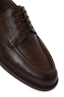 Male Brown Lace-up Thick-Soled Leather Casual Shoes | Derimod Male Brown Lace-up Thick-Soled Leather Casual Shoes | Derimod