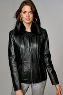 Hermosa Kadın Deri Ceket | Derimod Hermosa Kadın Deri Ceket | Derimod