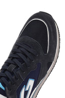 Alberto Guardiani Erkek Lacivert Wen Kalın Tabanlı Bağcıklı Süet Deri Sneaker | Derimod Alberto Guardiani Erkek Lacivert Wen Kalın Tabanlı Bağcıklı Süet Deri Sneaker | Derimod