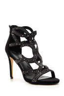 Women's Studded Detailed Heeled Shoes | Derimod Women's Studded Detailed Heeled Shoes | Derimod