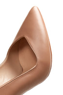 Kadın Pembe Deri Stiletto | Derimod Kadın Pembe Deri Stiletto | Derimod