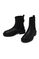 Woman Black Leather Chelsea Boots | Derimod Woman Black Leather Chelsea Boots | Derimod