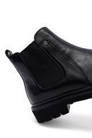 Male Black Leather Chelsea Boots | Derimod Male Black Leather Chelsea Boots | Derimod