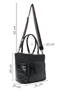 Women's Black Long Strap Shoulder Bag | Derimod Women's Black Long Strap Shoulder Bag | Derimod