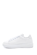 Kadın Deri Renkli Şeritli Sneaker | Derimod Kadın Deri Renkli Şeritli Sneaker | Derimod
