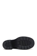 Women's Leather Platform Heeled Boots | Derimod Women's Leather Platform Heeled Boots | Derimod