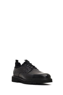 Men's Black Lace-Up Leather Casual Shoes | Derimod Men's Black Lace-Up Leather Casual Shoes | Derimod