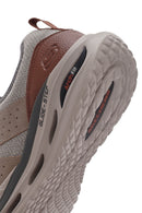 Skechers Erkek Bej Arch Fit Orvan - Germain Sneaker | Derimod Skechers Erkek Bej Arch Fit Orvan - Germain Sneaker | Derimod