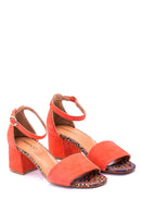 Women's Suede Heeled Shoes | Derimod Women's Suede Heeled Shoes | Derimod