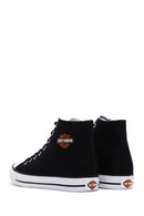 Harley Davidson Erkek Siyah Pittsburgh Bilekli Sneaker | Derimod Harley Davidson Erkek Siyah Pittsburgh Bilekli Sneaker | Derimod