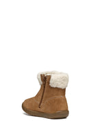 Geox Kız Bebek Kahverengi B Macchia Fermuarlı Süet Deri Bot | Derimod Geox Kız Bebek Kahverengi B Macchia Fermuarlı Süet Deri Bot | Derimod