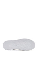 Alberto Guardiani Men's White New Era Thick Soled Leather Sneaker | Derimod Alberto Guardiani Men's White New Era Thick Soled Leather Sneaker | Derimod