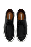 Men's Black Lace-up Leather Casual Shoes | Derimod Men's Black Lace-up Leather Casual Shoes | Derimod