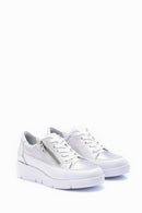 Kadın Fermuar Detaylı Sneaker | Derimod Kadın Fermuar Detaylı Sneaker | Derimod