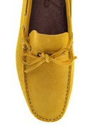 Erkek Sarı Süet Deri Casual Loafer | Derimod Erkek Sarı Süet Deri Casual Loafer | Derimod