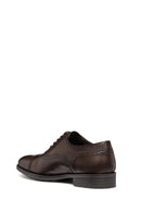 Geox Men's Brown Walk Pleasure F Lace-Up Leather Classic Shoes | Derimod Geox Men's Brown Walk Pleasure F Lace-Up Leather Classic Shoes | Derimod