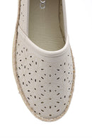 Kadın Hasır Detaylı Ayakkabı | Derimod Kadın Hasır Detaylı Ayakkabı | Derimod