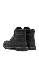 Caterpillar Men's Black Colorado Galosh WP Lace-Up Leather Combat Boots | Derimod Caterpillar Men's Black Colorado Galosh WP Lace-Up Leather Combat Boots | Derimod