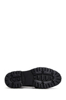 Kadın Siyah Kalın Tabanlı Maskülen Loafer | Derimod Kadın Siyah Kalın Tabanlı Maskülen Loafer | Derimod