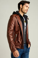 Lebron Erkek Deri Ceket | Derimod Lebron Erkek Deri Ceket | Derimod