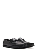 Men's Black Leather Casual Loafer | Derimod Men's Black Leather Casual Loafer | Derimod