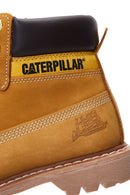 Caterpillar Men's Mustard Colorado Nubuck Leather Boots | Derimod Caterpillar Men's Mustard Colorado Nubuck Leather Boots | Derimod