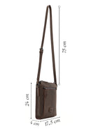 Erkek Kahverengi Deri Postacı Çanta | Derimod Erkek Kahverengi Deri Postacı Çanta | Derimod