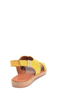 Kadın Casual Deri Sandalet | Derimod Kadın Casual Deri Sandalet | Derimod