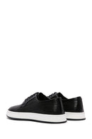 Men's Black Lace-up Leather Casual Shoes | Derimod Men's Black Lace-up Leather Casual Shoes | Derimod