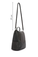 Women's Gray Long Strap Casual Backpack | Derimod Women's Gray Long Strap Casual Backpack | Derimod