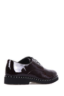 Kadın Zımba Detaylı Rugan Ayakkabı | Derimod Kadın Zımba Detaylı Rugan Ayakkabı | Derimod