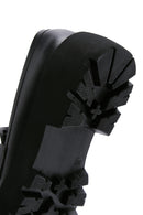 Kadın Siyah Tokalı Kalın Tabanlı Maskülen Loafer | Derimod Kadın Siyah Tokalı Kalın Tabanlı Maskülen Loafer | Derimod