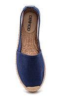 Kadın Deri Espadril Ayakkabı | Derimod Kadın Deri Espadril Ayakkabı | Derimod