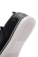 Derimod Zero Men's Black Lace-Up Sneaker | Derimod Derimod Zero Men's Black Lace-Up Sneaker | Derimod