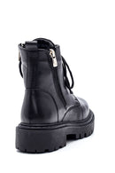 Women's Leather Zippered Boots | Derimod Women's Leather Zippered Boots | Derimod