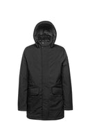 Geox Men's Black Andalo Zippered Jacket | Derimod Geox Men's Black Andalo Zippered Jacket | Derimod