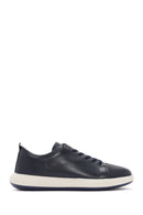 Men's Navy Blue Lace-Up Leather Sneaker
| Derimod
Men's Navy Blue Lace-Up Leather Sneaker
| Derimod