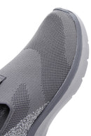 Derimod Zero Erkek Gri Kalın Tabanlı Sneaker | Derimod Derimod Zero Erkek Gri Kalın Tabanlı Sneaker | Derimod