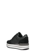 Geox Kadın Siyah New Kency Bağcıklı Kalın Tabanlı Sneaker | Derimod Geox Kadın Siyah New Kency Bağcıklı Kalın Tabanlı Sneaker | Derimod