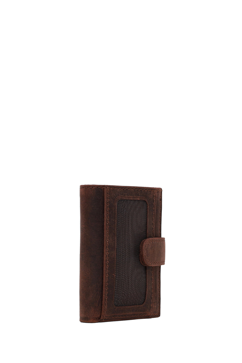 Erkek Kahverengi Deri Kartlık