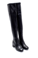 Women's Leather Heeled Boots | Derimod Women's Leather Heeled Boots | Derimod