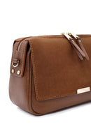 Kadın Taba Uzun Askılı Çapraz Çanta | Derimod Kadın Taba Uzun Askılı Çapraz Çanta | Derimod