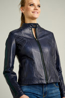 Victoria Kadın Deri Ceket | Derimod Victoria Kadın Deri Ceket | Derimod